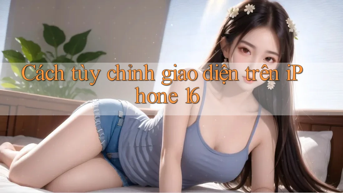 Cách tùy chỉnh giao diện trên iPhone 16 Cách tùy chỉnh giao diện trên iPhone 16