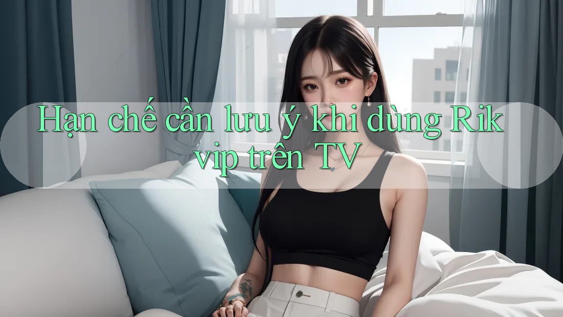 Hạn chế cần lưu ý khi dùng Rikvip trên TV Hạn chế cần lưu ý khi dùng Rikvip trên TV