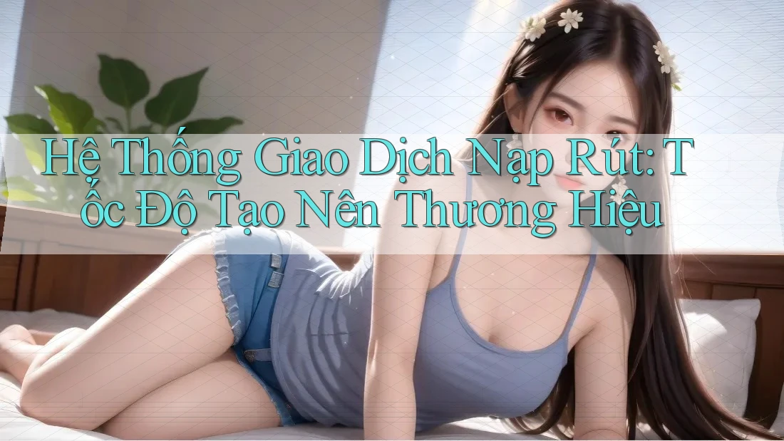 Hệ Thống Giao Dịch Nạp Rút: Tốc Độ Tạo Nên Thương Hiệu