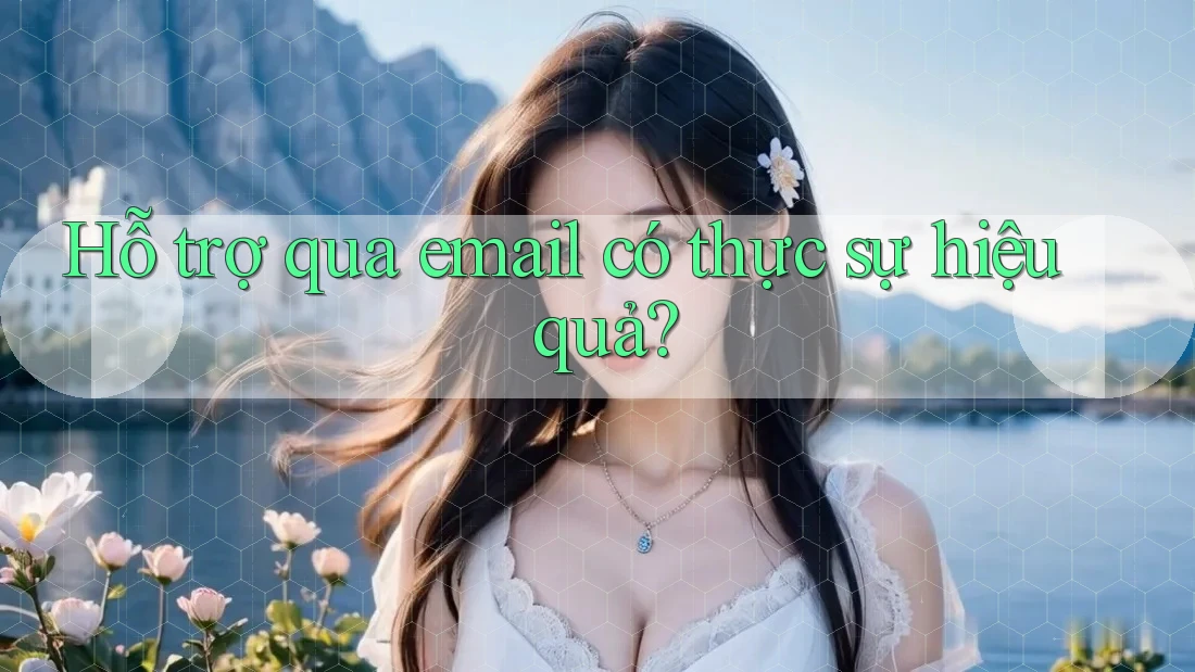 Hỗ trợ qua email có thực sự hiệu quả? Hỗ trợ qua email có thực sự hiệu quả?