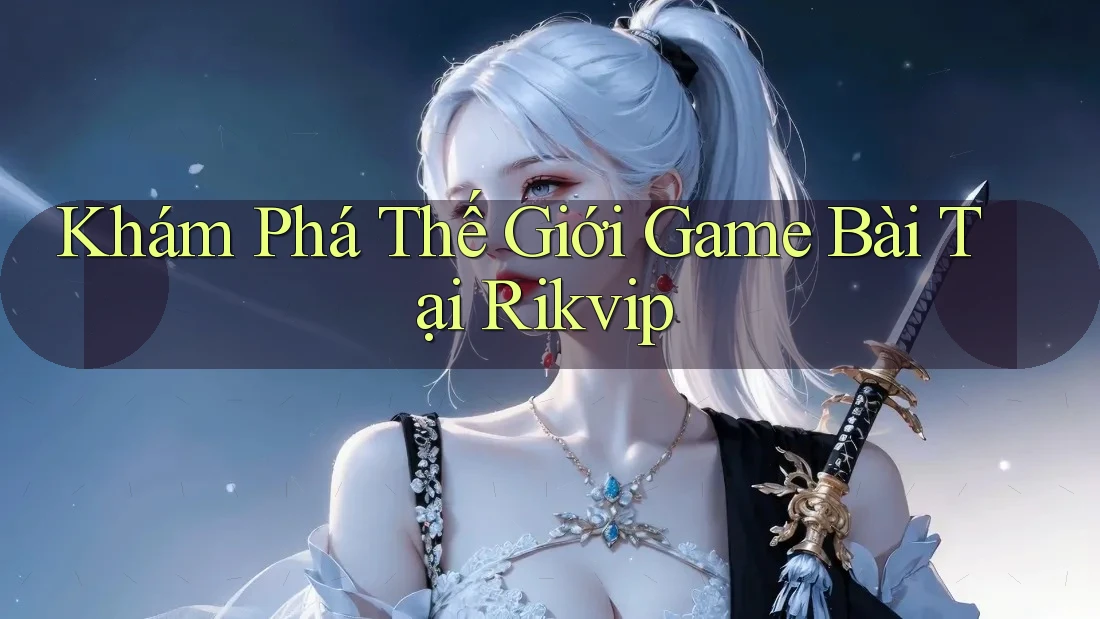 Khám Phá Thế Giới Game Bài Tại Rikvip Khám Phá Thế Giới Game Bài Tại Rikvip