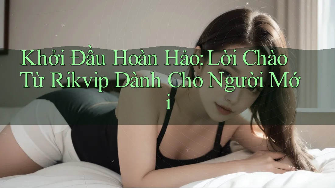 Khởi Đầu Hoàn Hảo: Lời Chào Từ Rikvip Dành Cho Người Mới Khởi Đầu Hoàn Hảo: Lời Chào Từ Rikvip Dành Cho Người Mới