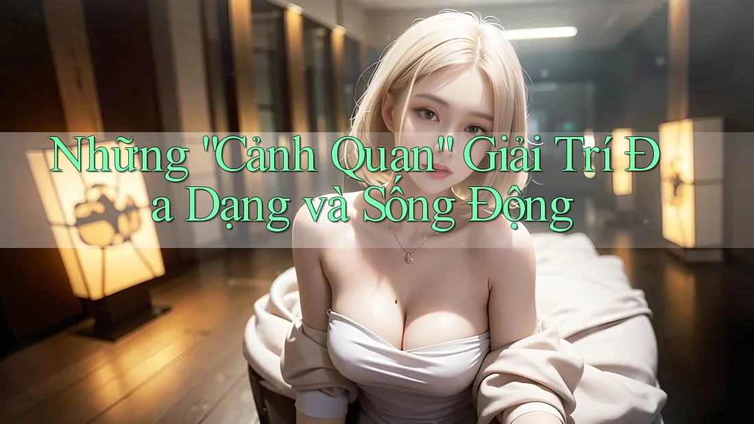 Những “Cảnh Quan” Giải Trí Đa Dạng và Sống Động