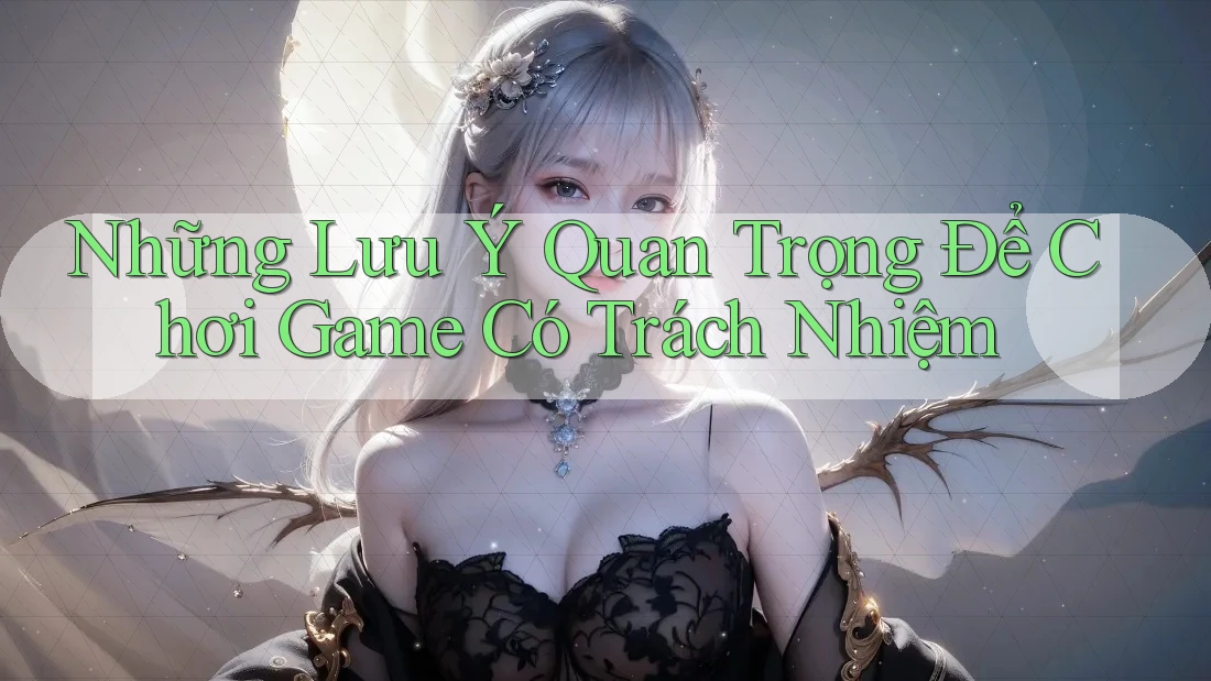 Những Lưu Ý Quan Trọng Để Chơi Game Có Trách Nhiệm Những Lưu Ý Quan Trọng Để Chơi Game Có Trách Nhiệm