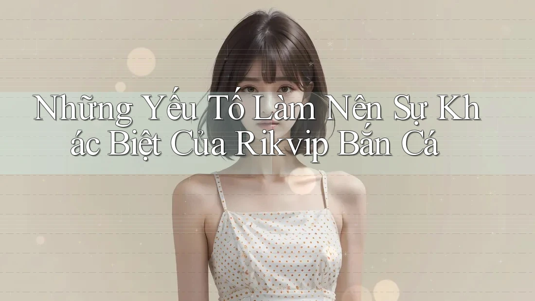 Những Yếu Tố Làm Nên Sự Khác Biệt Của Rikvip Bắn Cá