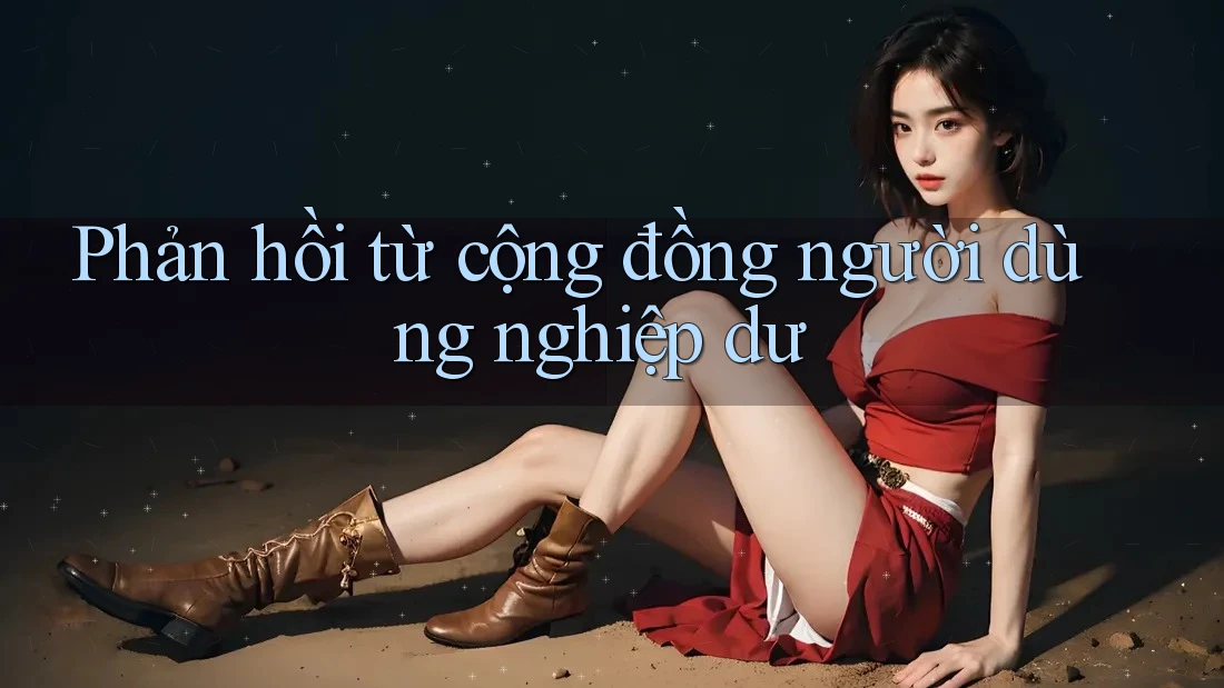 Phản hồi từ cộng đồng người dùng nghiệp dư