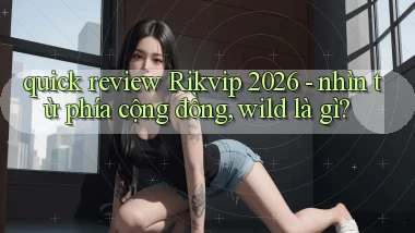 quick review Rikvip 2026   nhìn từ phía cộng đồng, wild là gì
