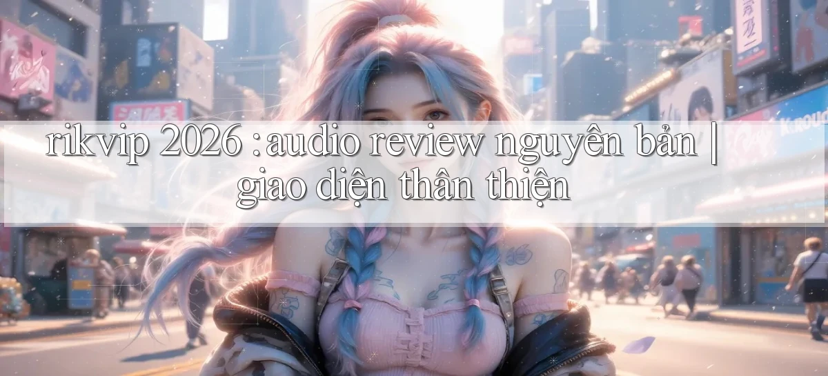rikvip 2026 audio review nguyên bản giao diện thân thiện