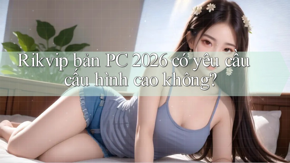 Rikvip bản PC 2026 có yêu cầu cấu hình cao không? Rikvip bản PC 2026 có yêu cầu cấu hình cao không?