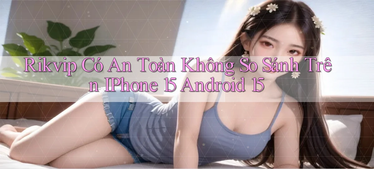 Rikvip có an toàn không so sánh trên iPhone 15 Android 15