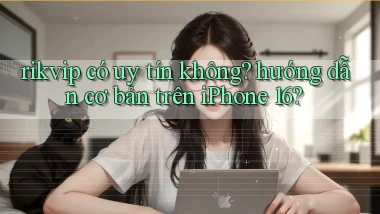 rikvip có uy tín không hướng dẫn cơ bản trên iPhone 16
