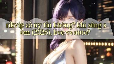 rikvip có uy tín không khi sáng sớm (2026), live vs auto