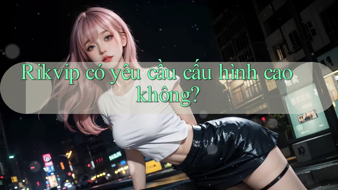Rikvip có yêu cầu cấu hình cao không? Rikvip có yêu cầu cấu hình cao không?