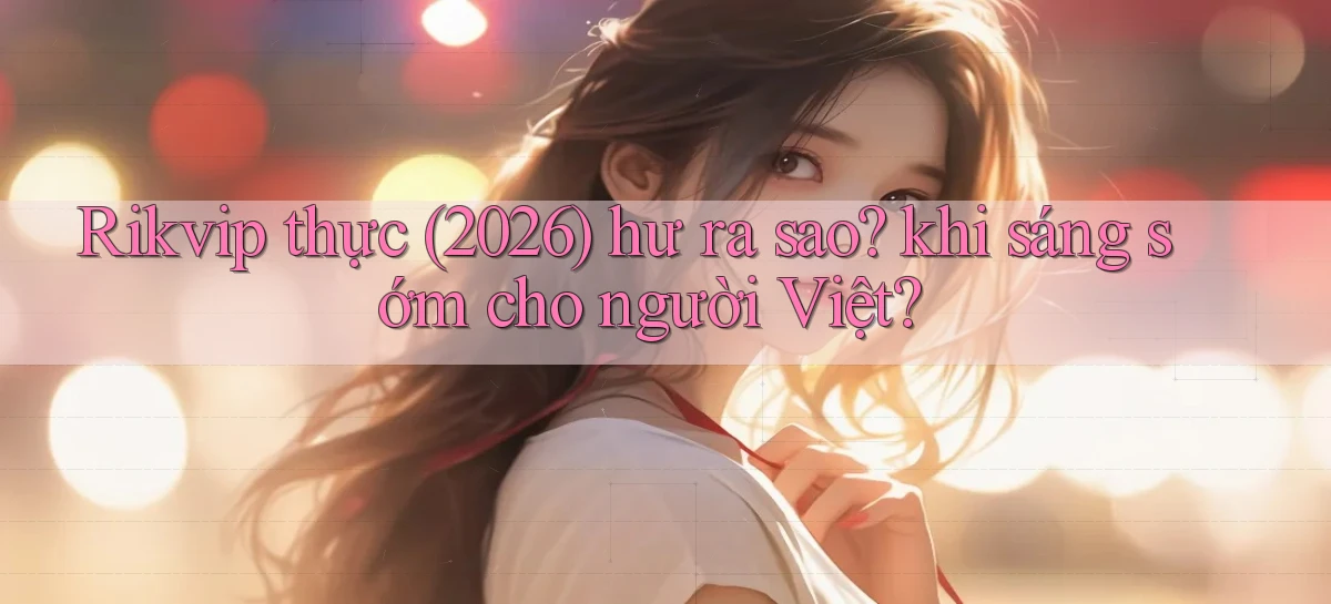 Rikvip thực (2026) hư ra sao khi sáng sớm cho người Việt