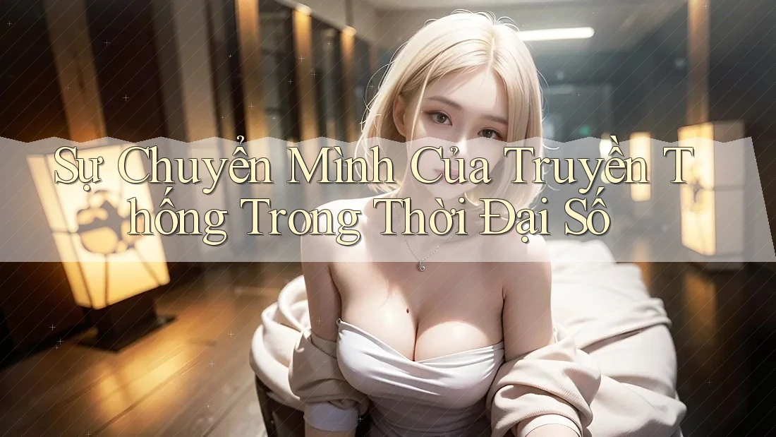 Sự Chuyển Mình Của Truyền Thống Trong Thời Đại Số Sự Chuyển Mình Của Truyền Thống Trong Thời Đại Số