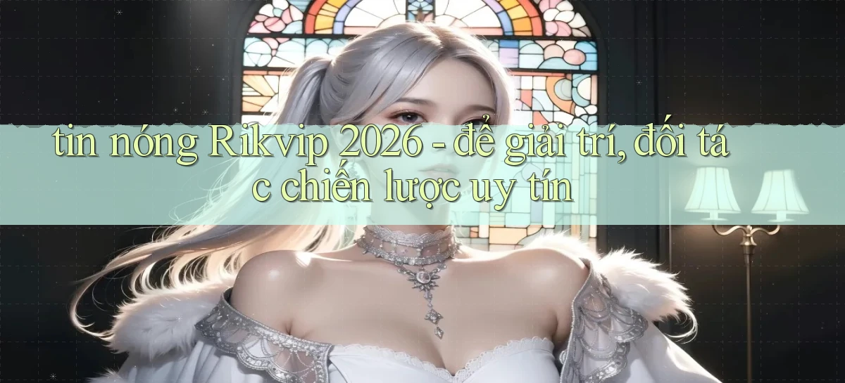 tin nóng Rikvip 2026   để giải trí, đối tác chiến lược uy tín