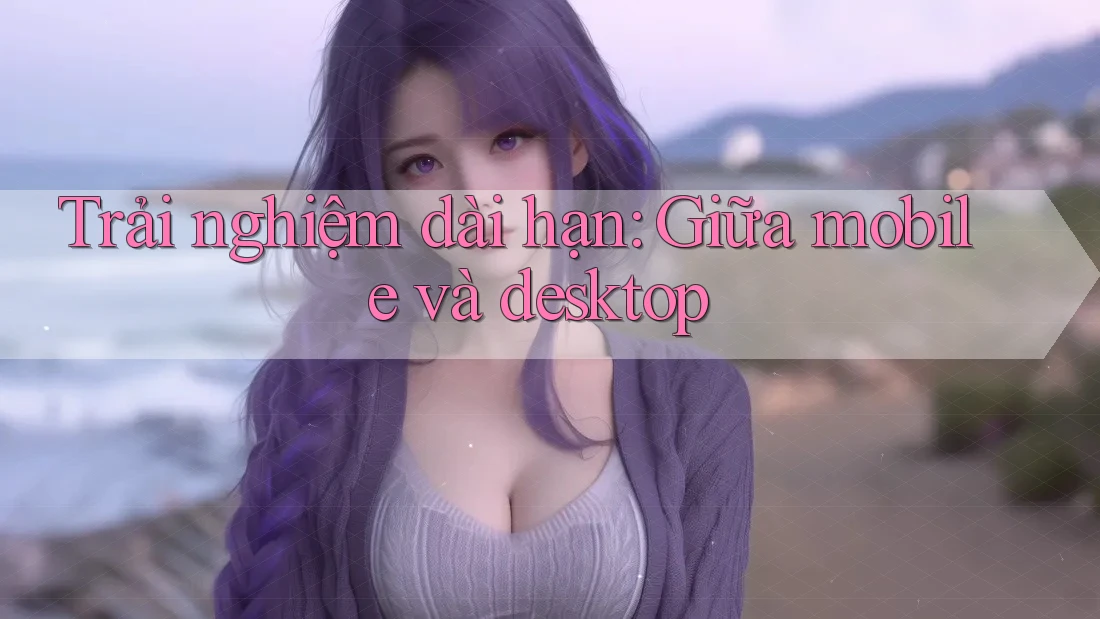 Trải nghiệm dài hạn: giữa mobile và desktop Trải nghiệm dài hạn: giữa mobile và desktop