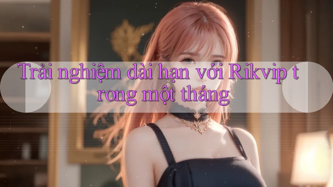 Trải nghiệm dài hạn với Rikvip trong một tháng Trải nghiệm dài hạn với Rikvip trong một tháng