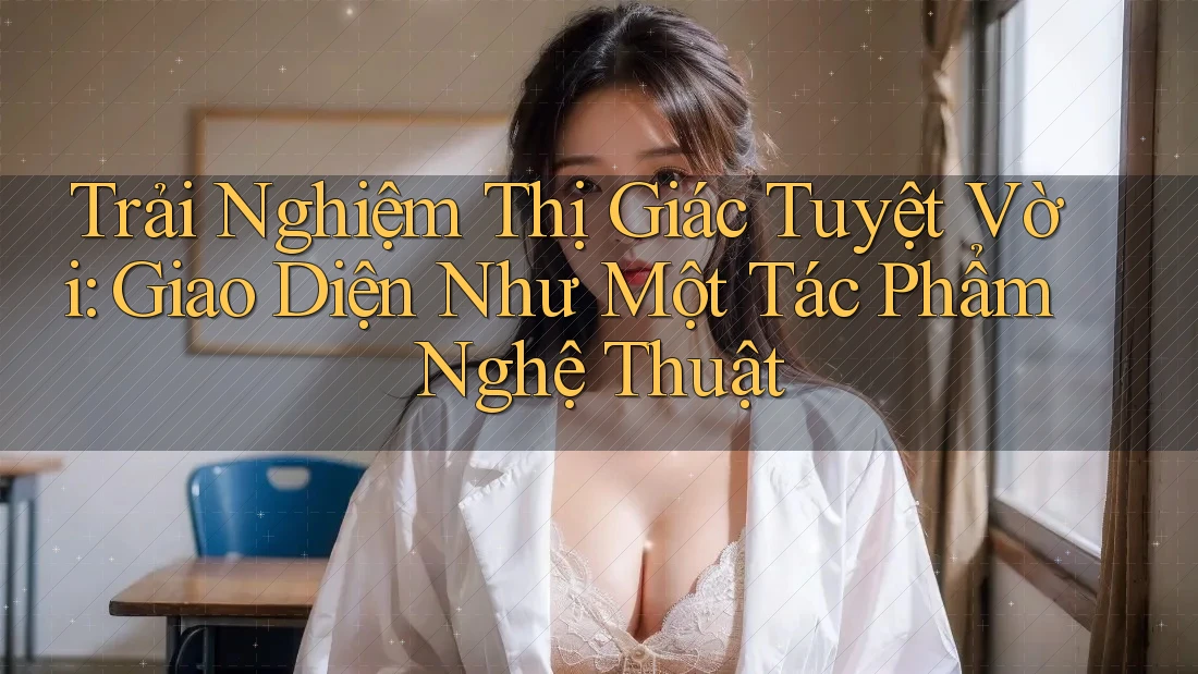 Trải Nghiệm Thị Giác Tuyệt Vời: Giao Diện Như Một Tác Phẩm Nghệ Thuật Trải Nghiệm Thị Giác Tuyệt Vời: Giao Diện Như Một Tác Phẩm Nghệ Thuật