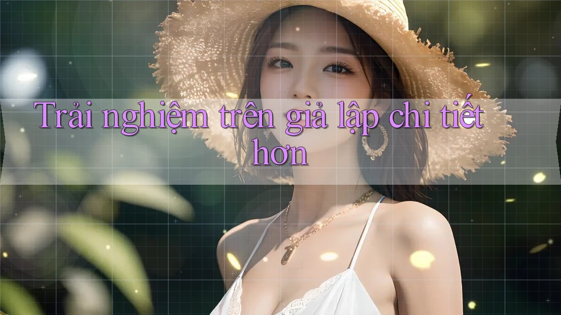 Trải nghiệm trên giả lập chi tiết hơn Trải nghiệm trên giả lập chi tiết hơn