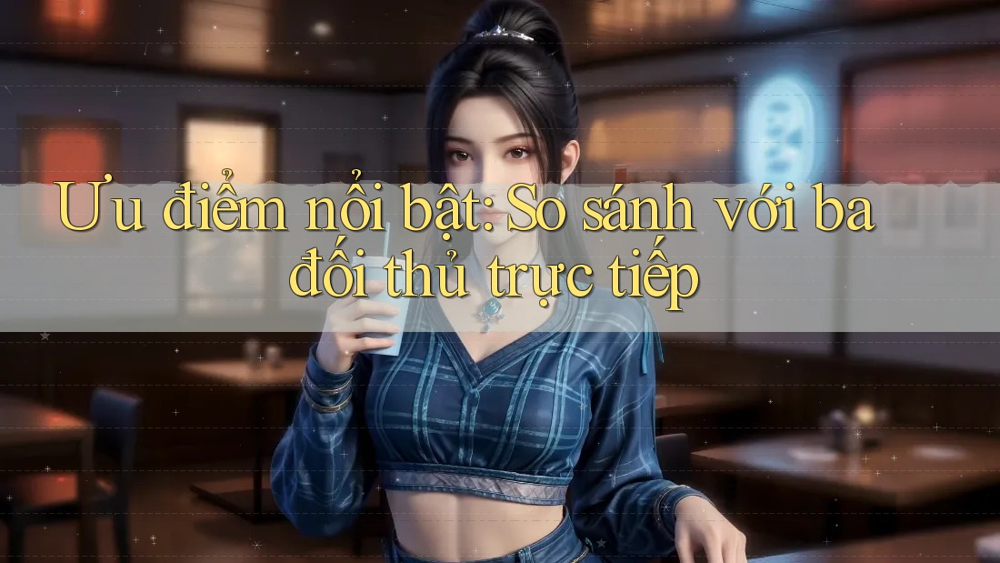Ưu điểm nổi bật: So sánh với ba đối thủ trực tiếp Ưu điểm nổi bật: So sánh với ba đối thủ trực tiếp