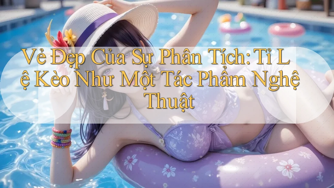 Vẻ Đẹp Của Sự Phân Tích: Tỉ Lệ Kèo Như Một Tác Phẩm Nghệ Thuật Vẻ Đẹp Của Sự Phân Tích: Tỉ Lệ Kèo Như Một Tác Phẩm Nghệ Thuật