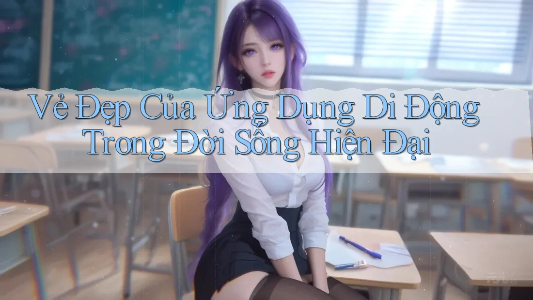 Vẻ Đẹp Của Ứng Dụng Di Động Trong Đời Sống Hiện Đại Vẻ Đẹp Của Ứng Dụng Di Động Trong Đời Sống Hiện Đại
