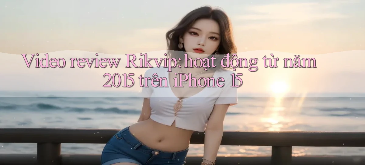 video review Rikvip hoạt động từ năm 2015 trên iPhone 15