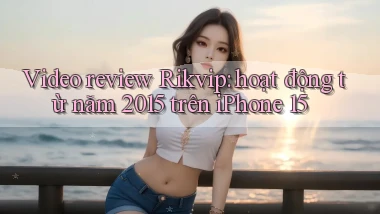 video review Rikvip hoạt động từ năm 2015 trên iPhone 15